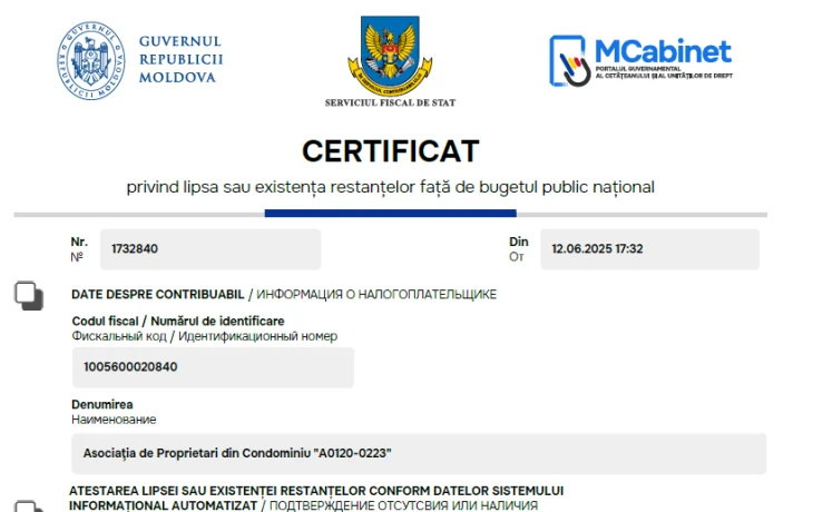 ZERO DATORII LA FISC !!! ZERO DATORII LA FISC !!!