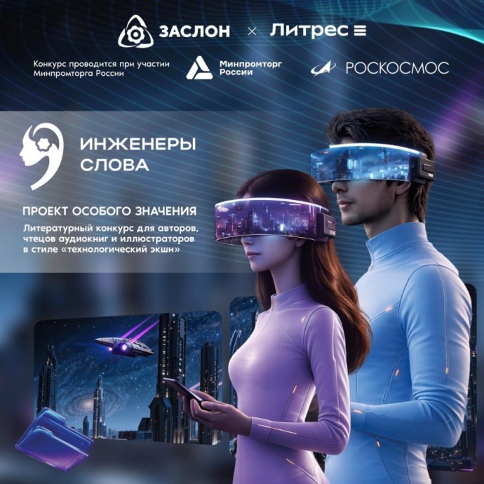 АО &laquo;ЗАСЛОН&raquo; и &laquo;Литрес&raquo; вдохновляют авторов: стартовал сезон конкурса &laquo;Инженеры слова&raquo;